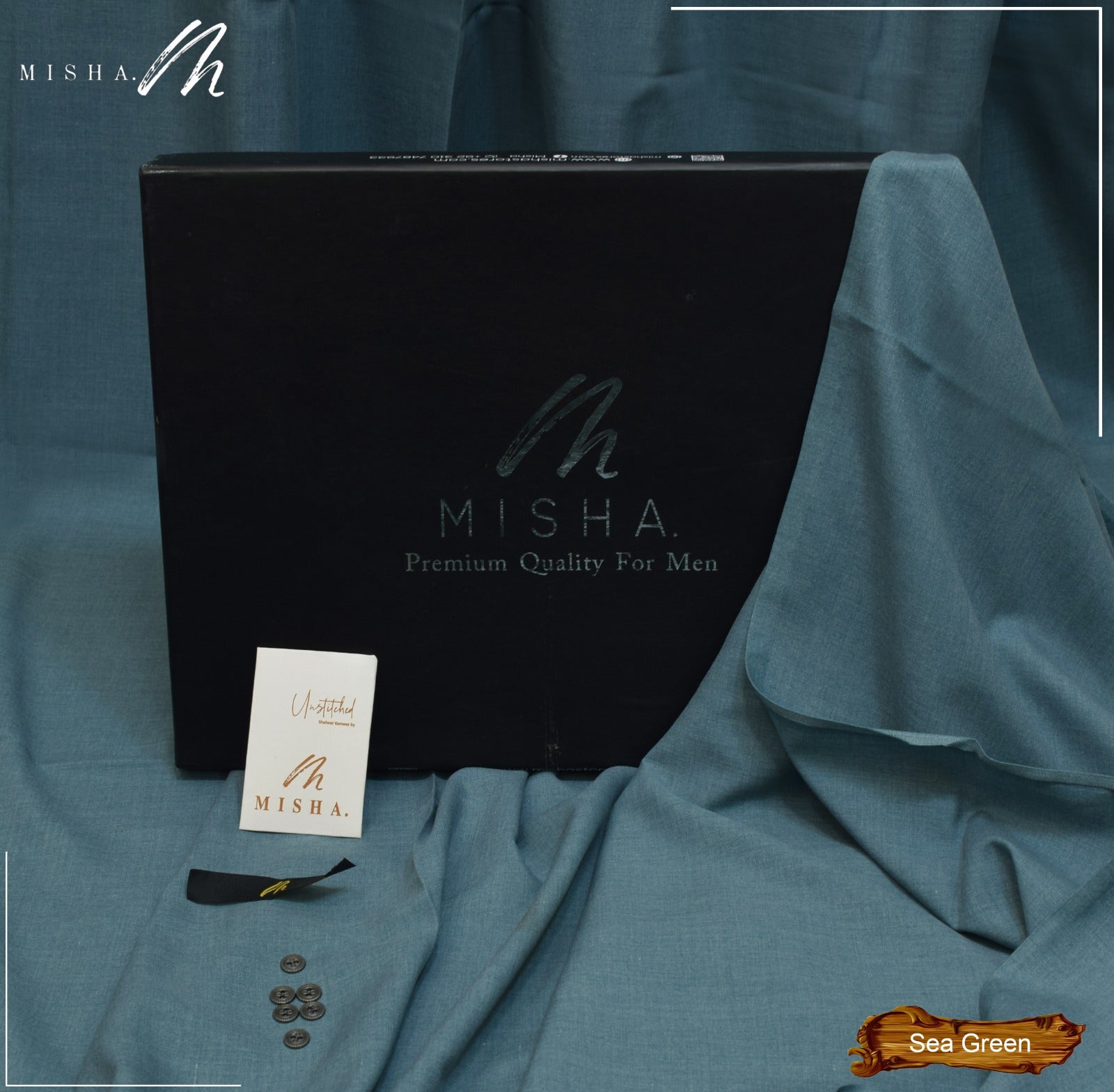 wash&wear by misha.....sea green