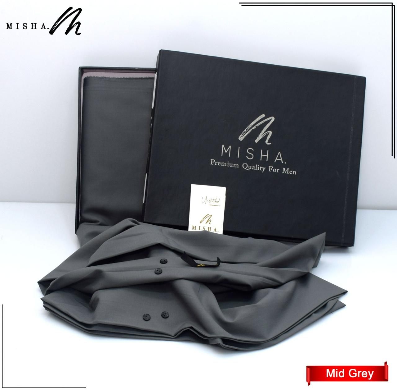 L.A Premium Wash & Wear-Md Grey
