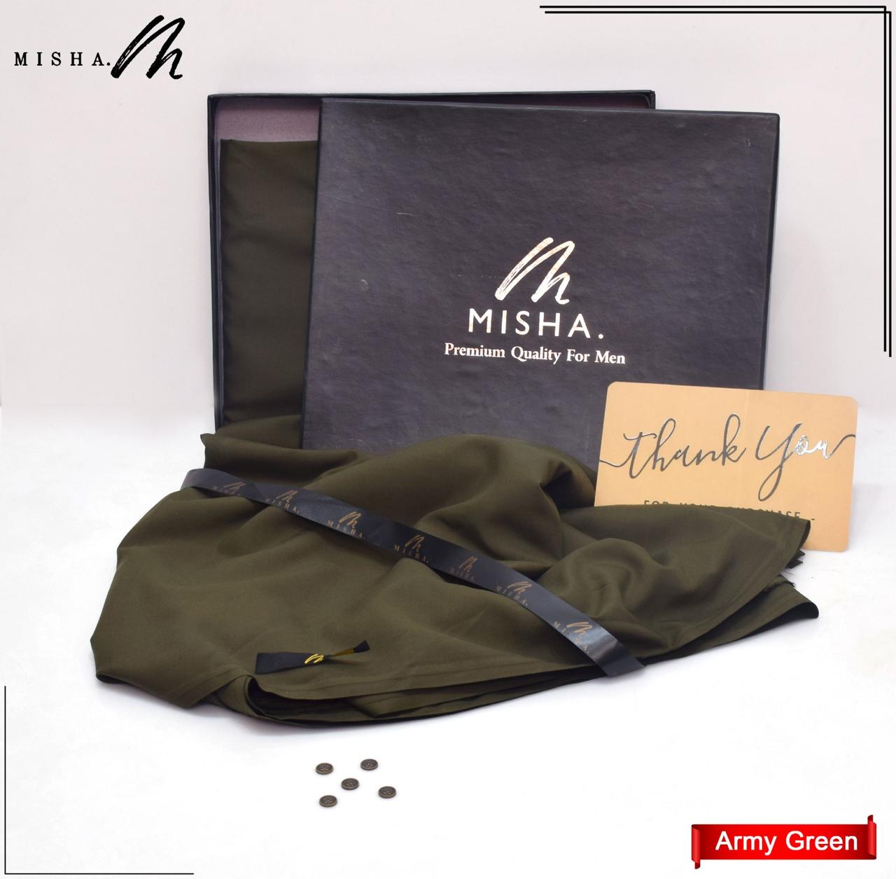 L.A Finish Premium Wash & Wear - Army Green